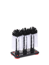 Opvaskebørste med sugekopper - holder fast på vasken og gør opvasken enkel og bekvem.